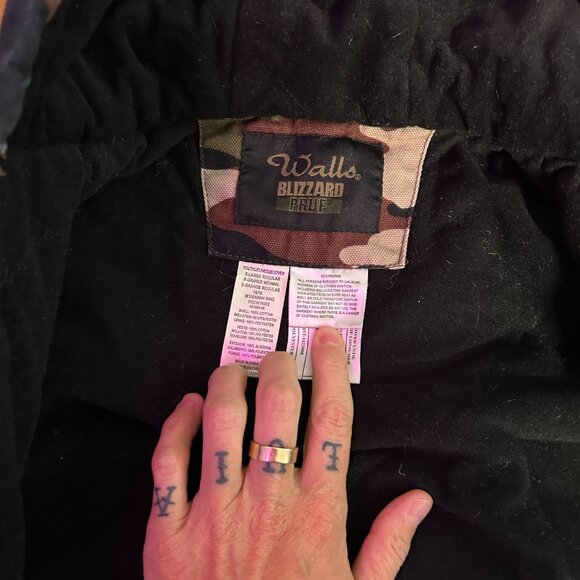 Walls Blizzard Pruf Camo Jacket - Picture 3 of 7